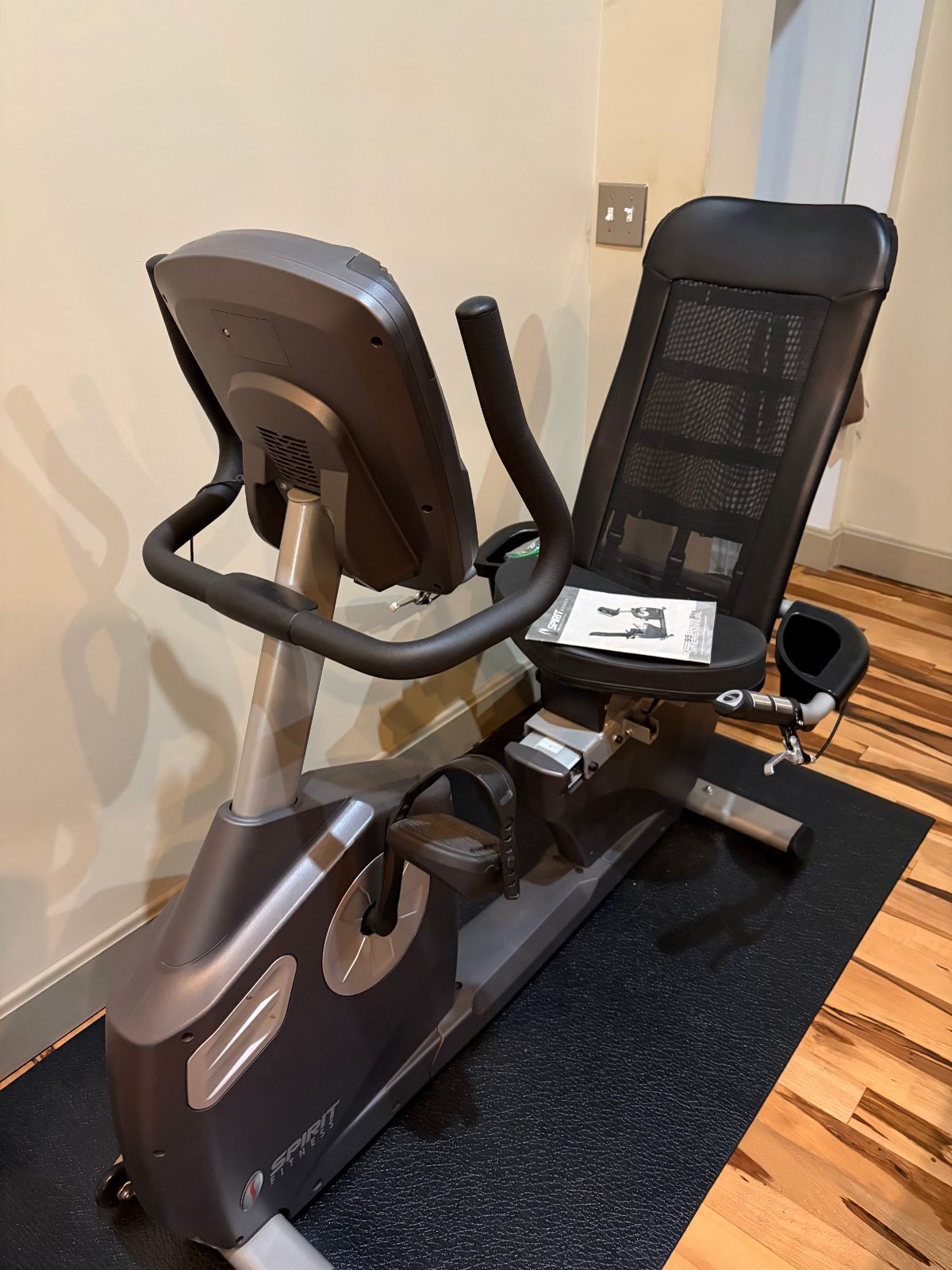 Spirit XBR Recumbent Bike, Includes Power Adapter - Like New - Nashville, TN, photo 3 of 4