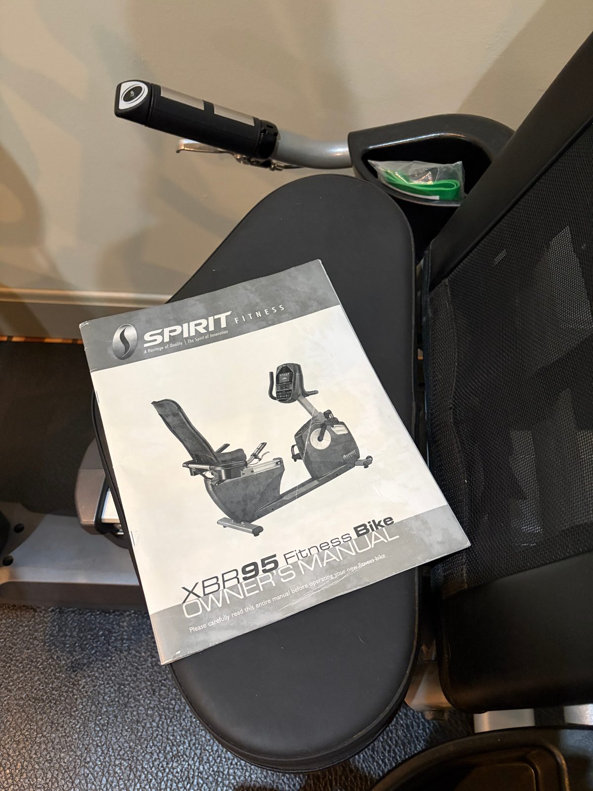 Spirit XBR Recumbent Bike, Includes Power Adapter - Like New - Nashville, TN, photo 4 of 4
