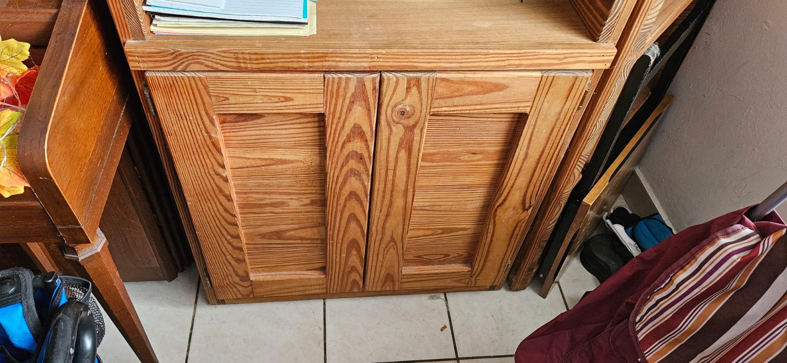 Four Pieces Vintage Solid Wood Bookshelves - Good - Miami Beach, FL, photo 7 of 10