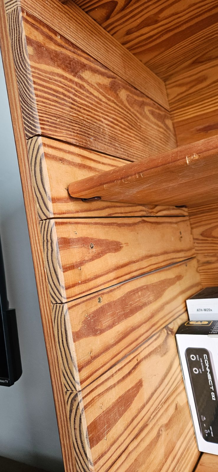 Four Pieces Vintage Solid Wood Bookshelves - Good - Miami Beach, FL, photo 8 of 10