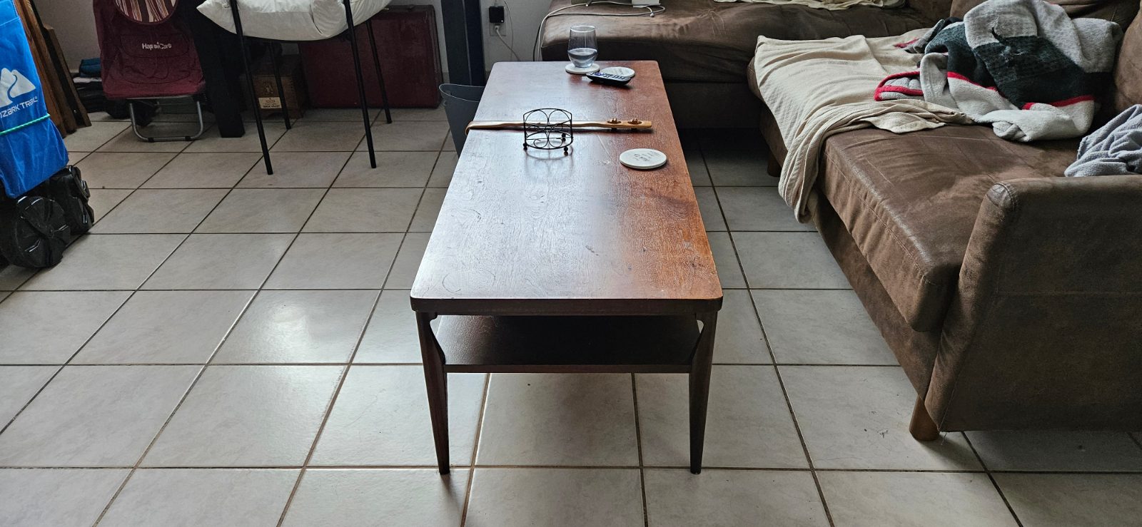 Vintage Solid Wood Coffee Table - Good - Miami Beach, FL, photo 4 of 4