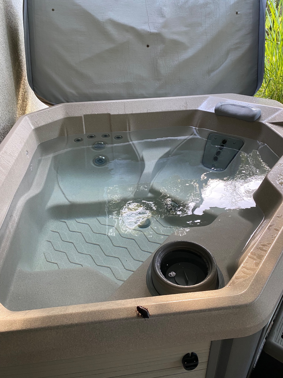 Hot Spring Spas Hot Tub, 220V with Cover and Steps - Excellent - 2022 – Dunnellon, FL, photo 5 of 5