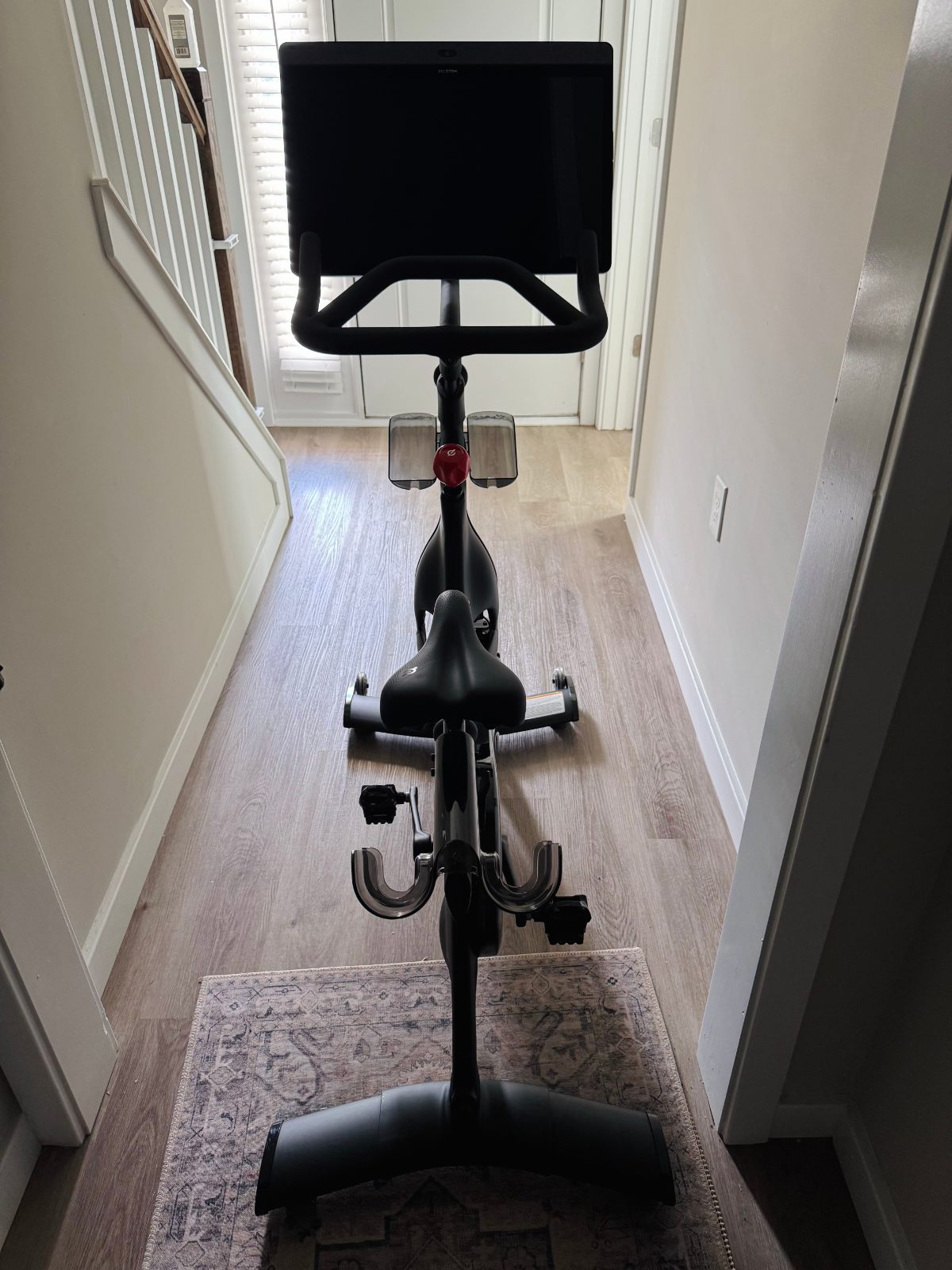 Peloton Bike, Condition, Includes Shoes and Mat - Good - 2021, photo 7 of 9