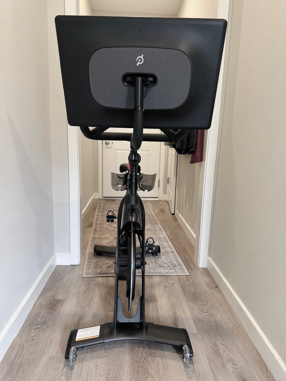 Peloton Bike, Condition, Includes Shoes and Mat - Good - 2021, photo 8 of 9