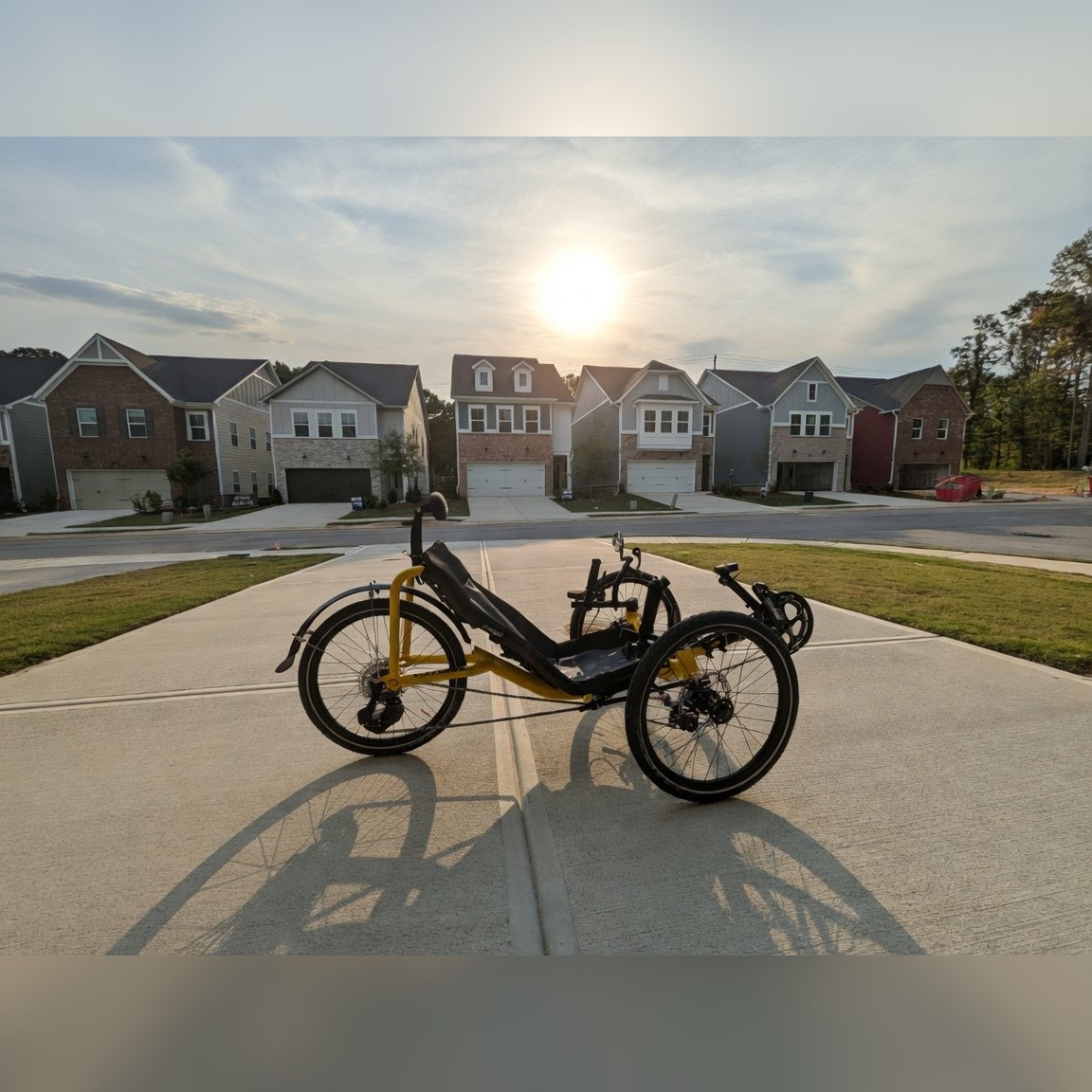 Catrike Pocket Recumbent Trike - Upgraded 12-Speed SRAM Electronic Shifting - Like New - Powder Springs, GA