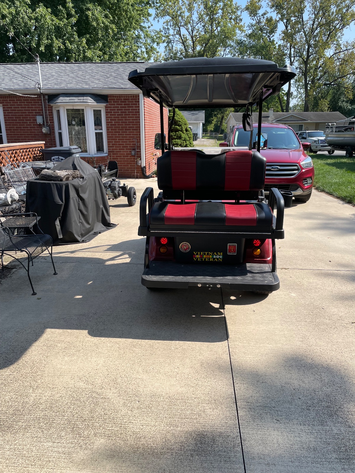 Evolution Classic 4 Plus Golf Cart, Red Lithium-Ion - Like New - Greenwood, IN, photo 3 of 3