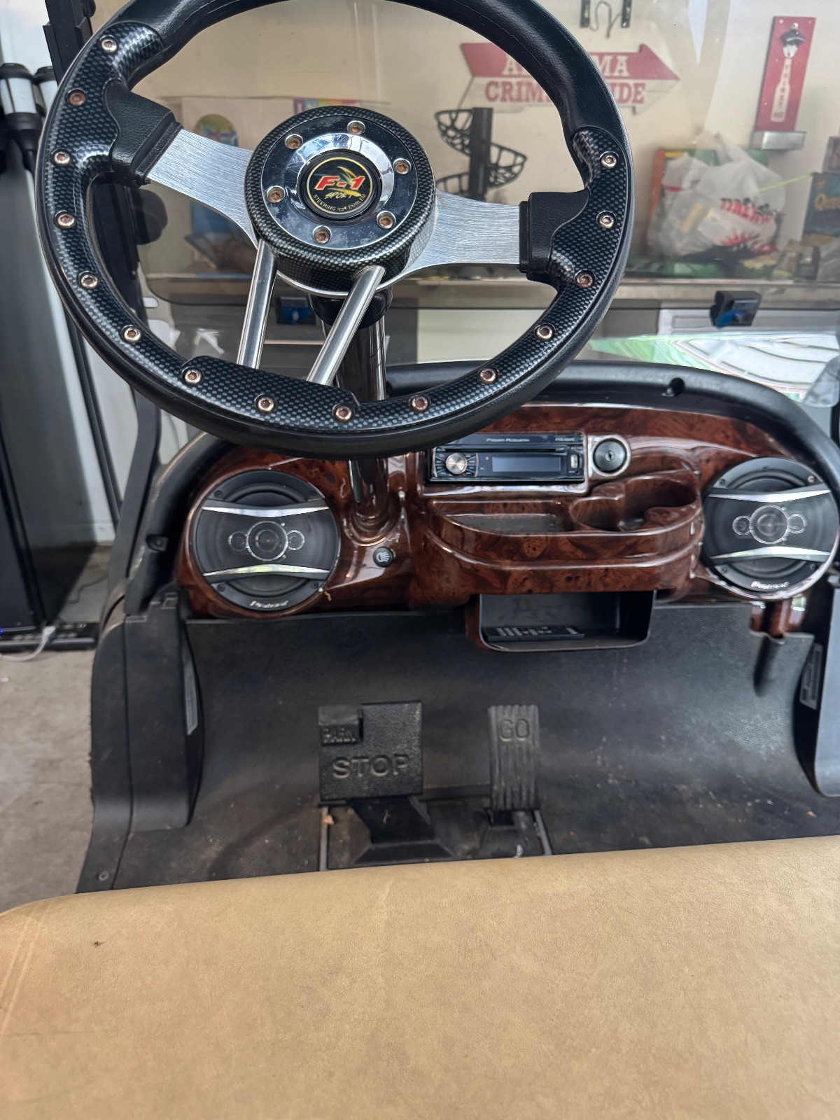 EZ-GO Golf Cart, Beige Seats - Good – Chelsea, AL, photo 4 of 6