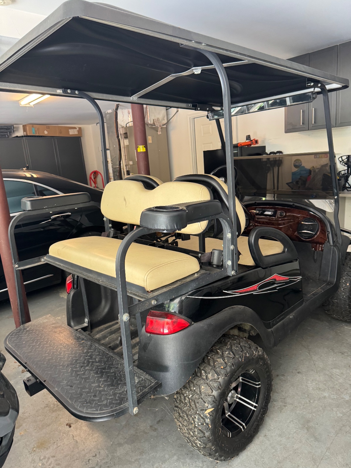 EZ-GO Golf Cart, Beige Seats - Good – Chelsea, AL, photo 5 of 6