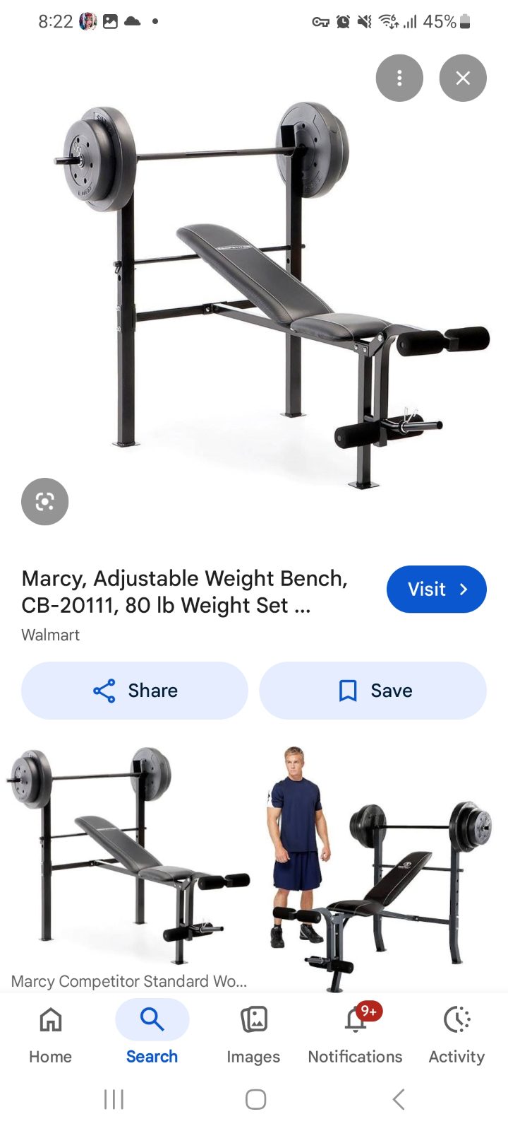 Marcy Home Gym, Full Body Strength System - Like New, photo 2 of 2