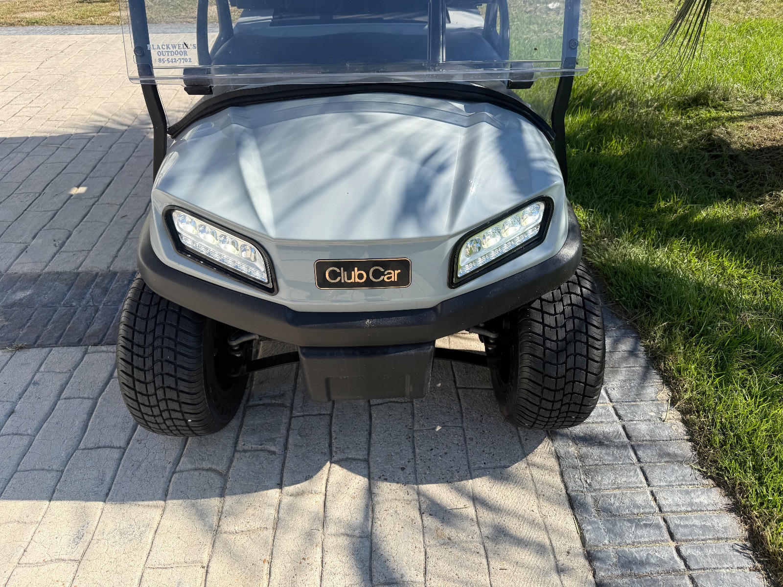 Club Car Golf Cart, Gray Finish - Like New – Franklinton, LA, photo 5 of 8