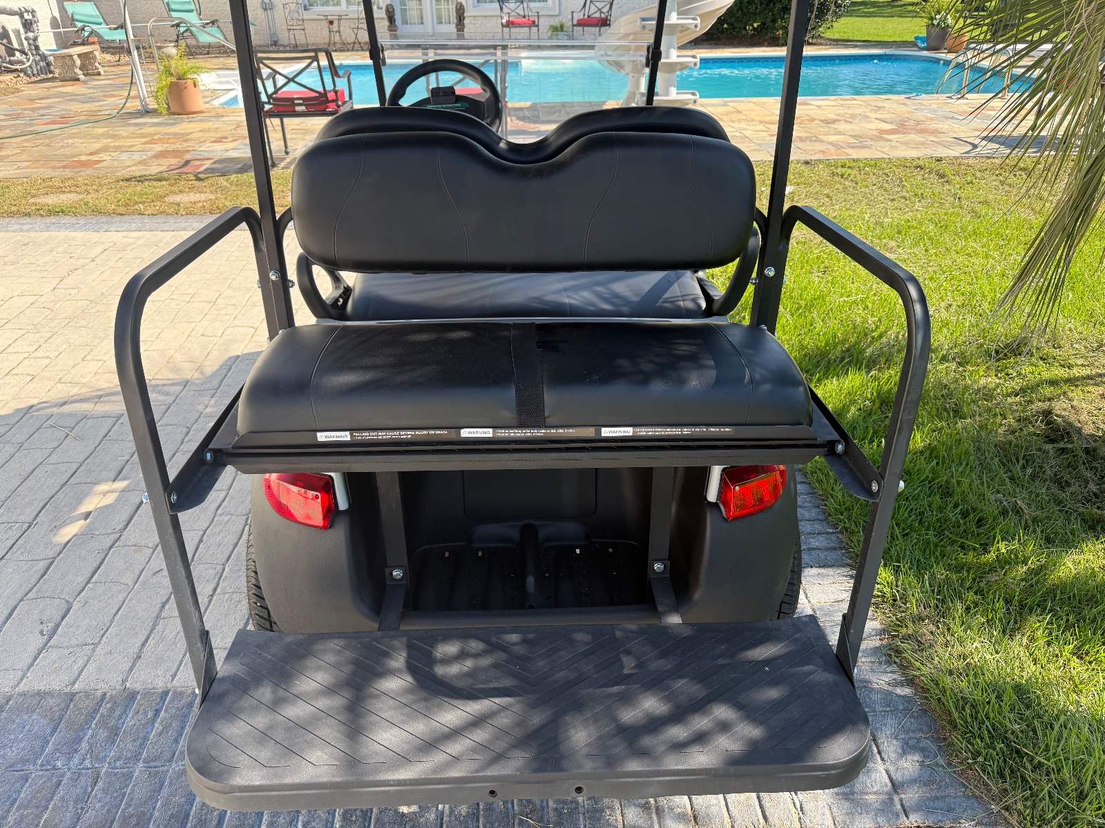 Club Car Golf Cart, Gray Finish - Like New – Franklinton, LA, photo 6 of 8