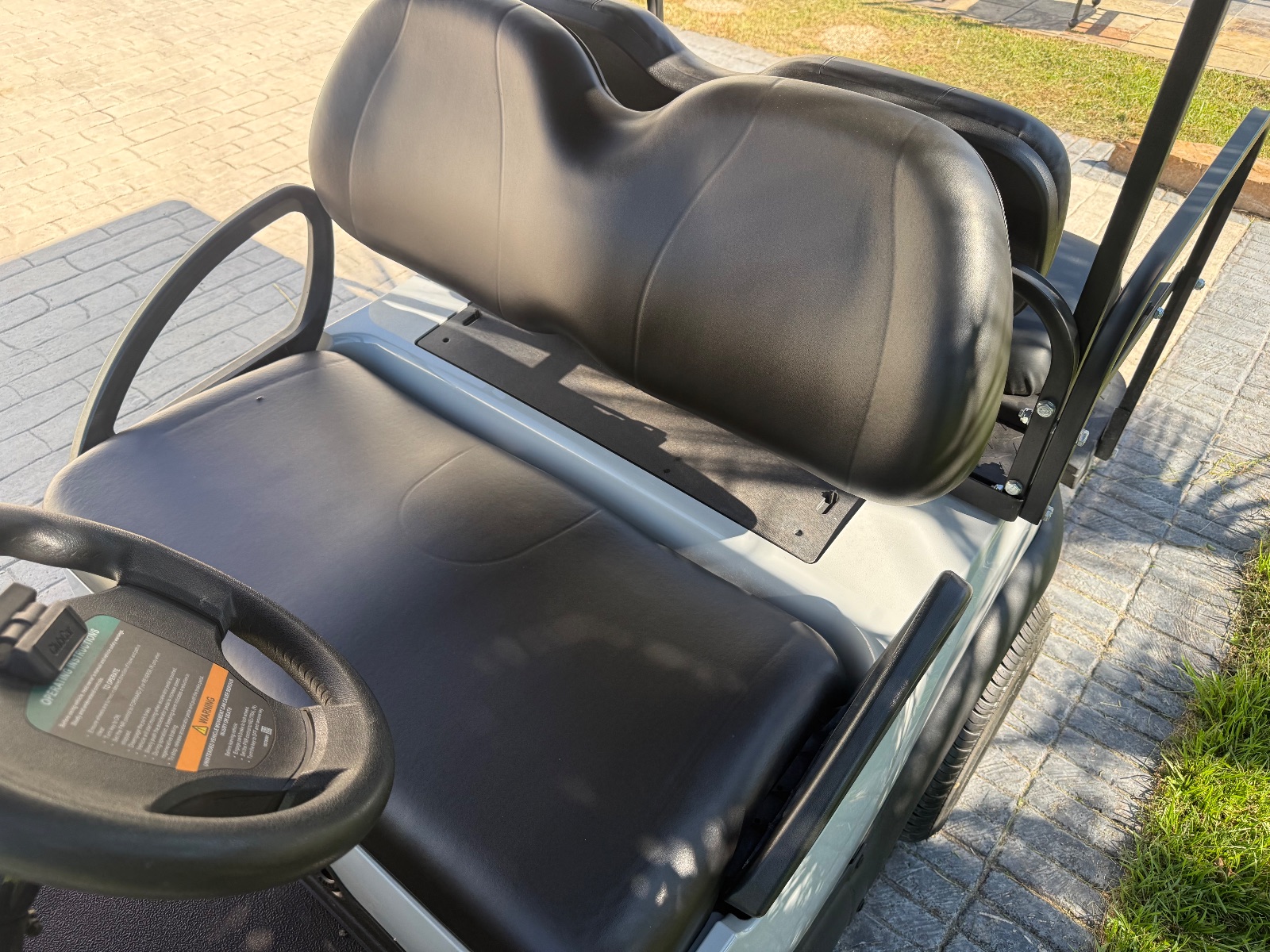 Club Car Golf Cart, Gray Finish - Like New – Franklinton, LA, photo 7 of 8