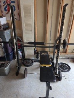 Home Strength Gym Equipment, Squat Rack Bench and Bars - Good, photo 4 of 7