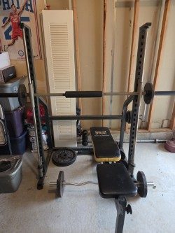 Home Strength Gym Equipment, Squat Rack Bench and Bars - Good, photo 7 of 7