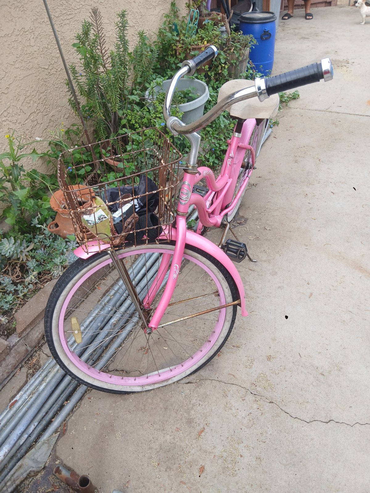 Pink Beach Cruiser Old - Good - Buena Park, CA, photo 3 of 5