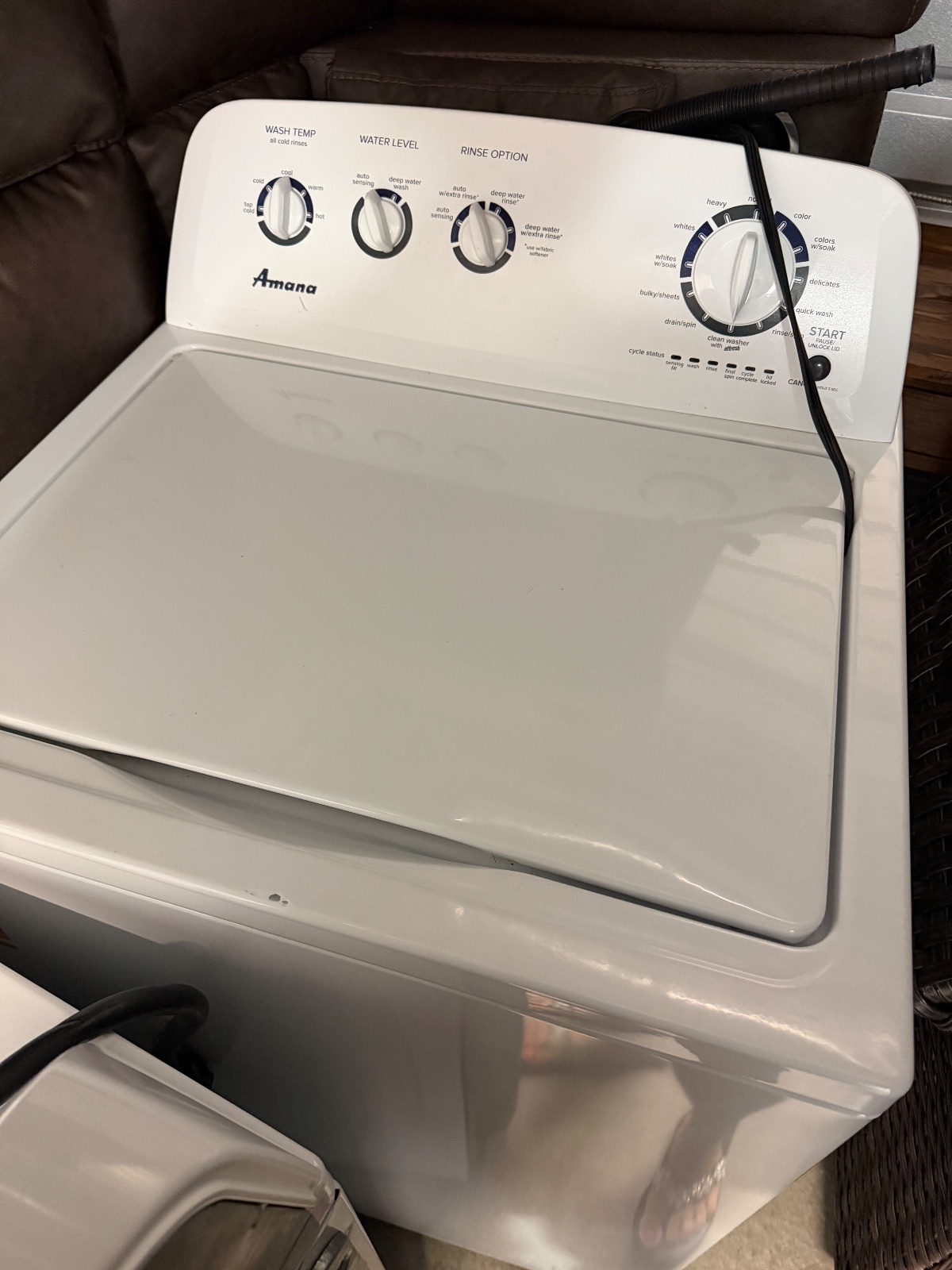 Amanda Washer and Dryer Set - Like New - Louisville, KY, photo 2 of 7