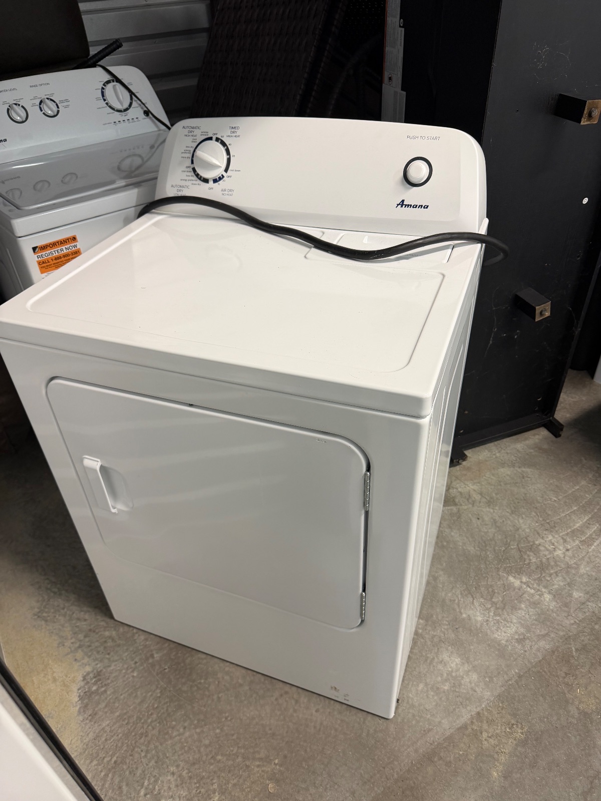 Amanda Washer and Dryer Set - Like New - Louisville, KY, photo 4 of 7