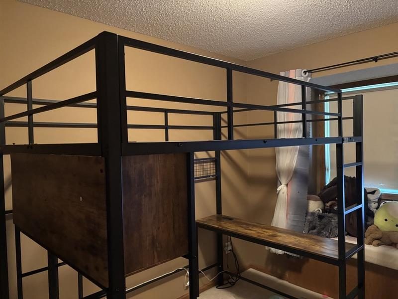 Full Size Loft Bed (No Mattress Included) - Like New - Rogers, MN, photo 5 of 7