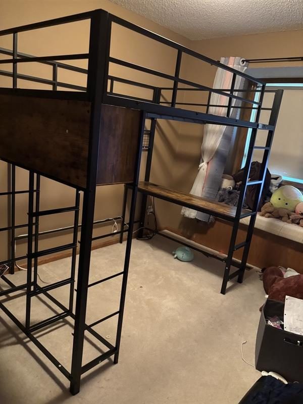 Full Size Loft Bed (No Mattress Included) - Like New - Rogers, MN, photo 6 of 7