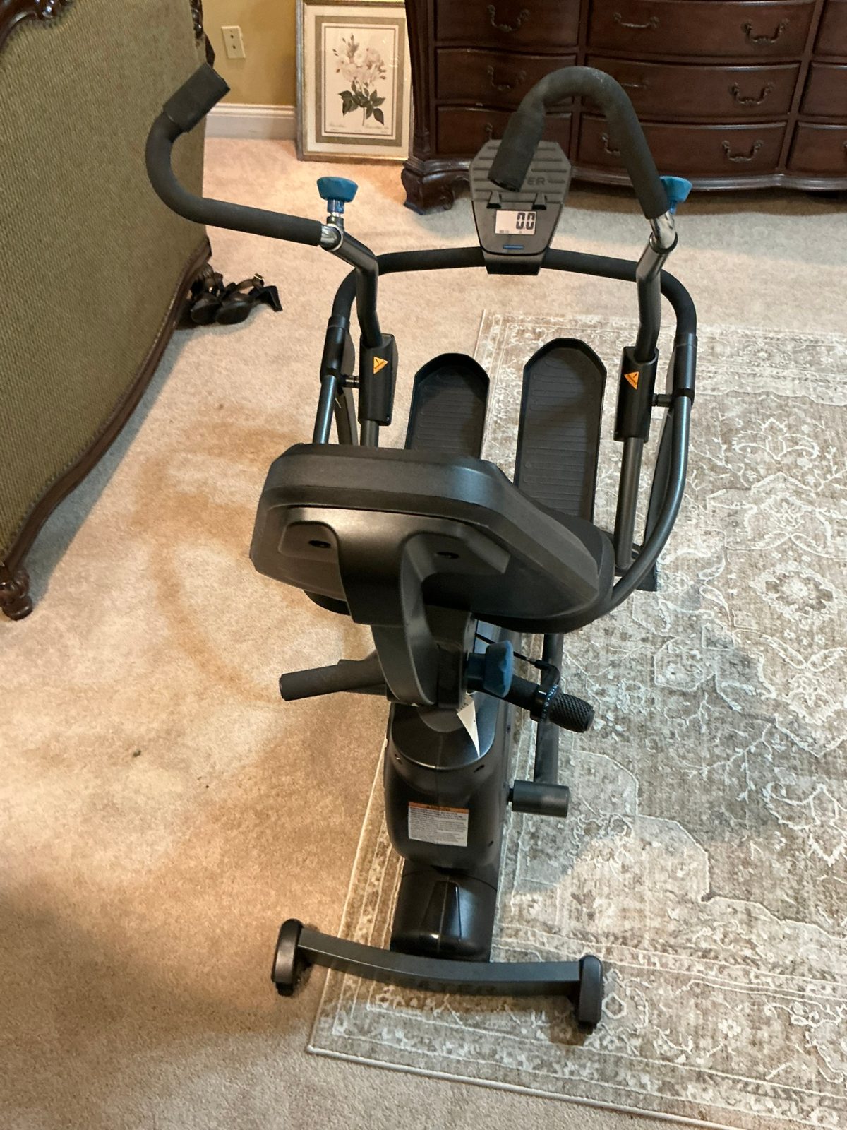 Teeter FreeStep Recumbent Cross Trainer, 350 Lb Capacity - Like New - 2021 - Atlanta, GA, photo 3 of 6