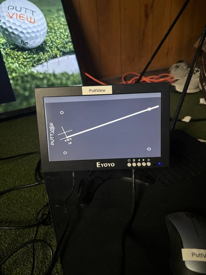 PuttView P12 - Putting Golf Simulator - Like New - Spokane, WA, photo 4 of 11