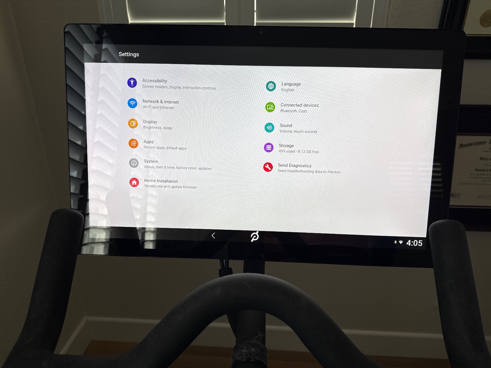 Peloton Bike, Over, Mat Weights Fan - 2019 - Rocklin, CA, photo 2 of 2