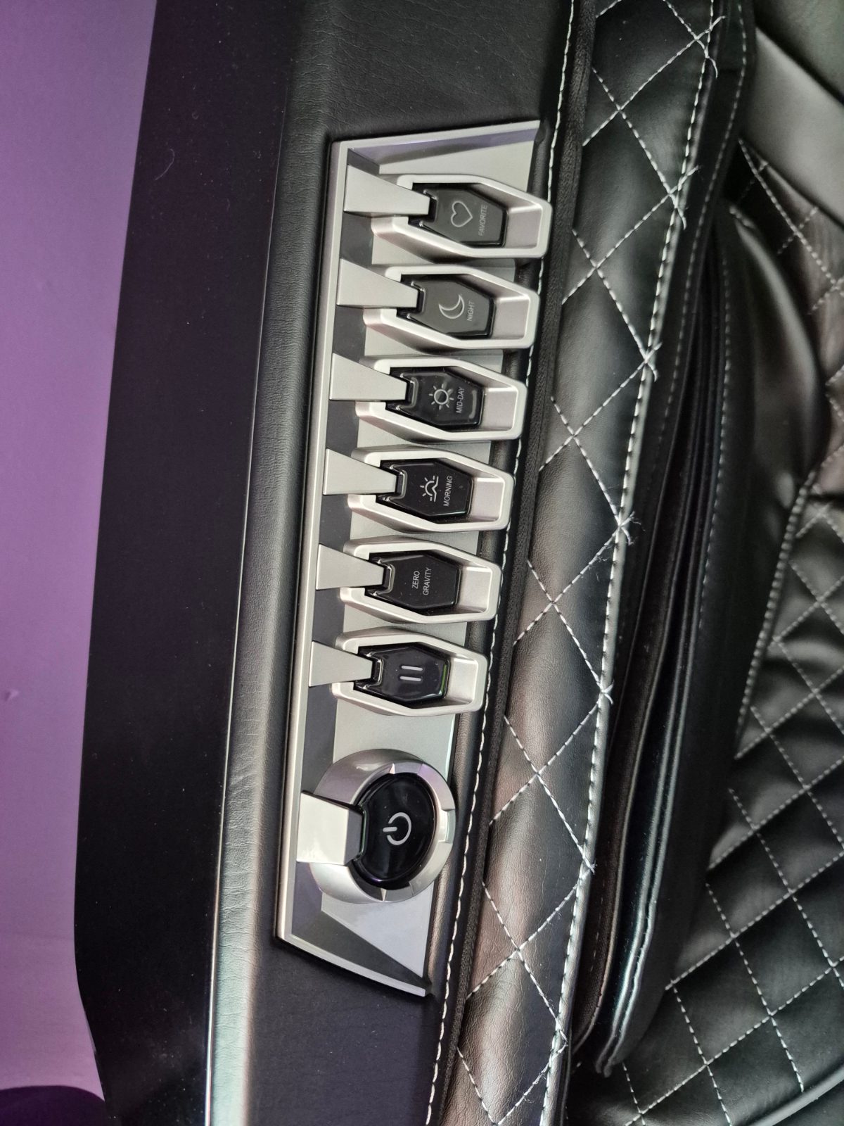 Black Infinity Massage Chair - Like New - Erie County, NY, photo 3 of 4