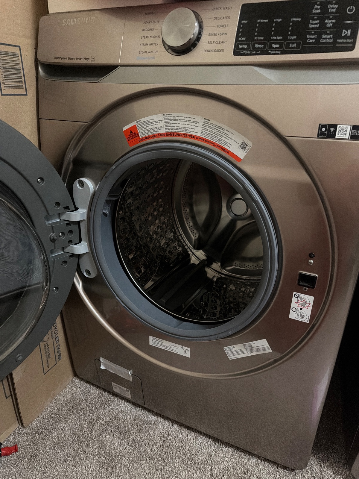 Washer and Dryer Set - Like New - Irving, TX, photo 4 of 4