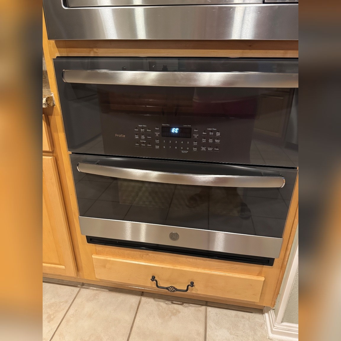 GE Profile Double Wall Oven, Electric Convection - Like New – Austin, TX