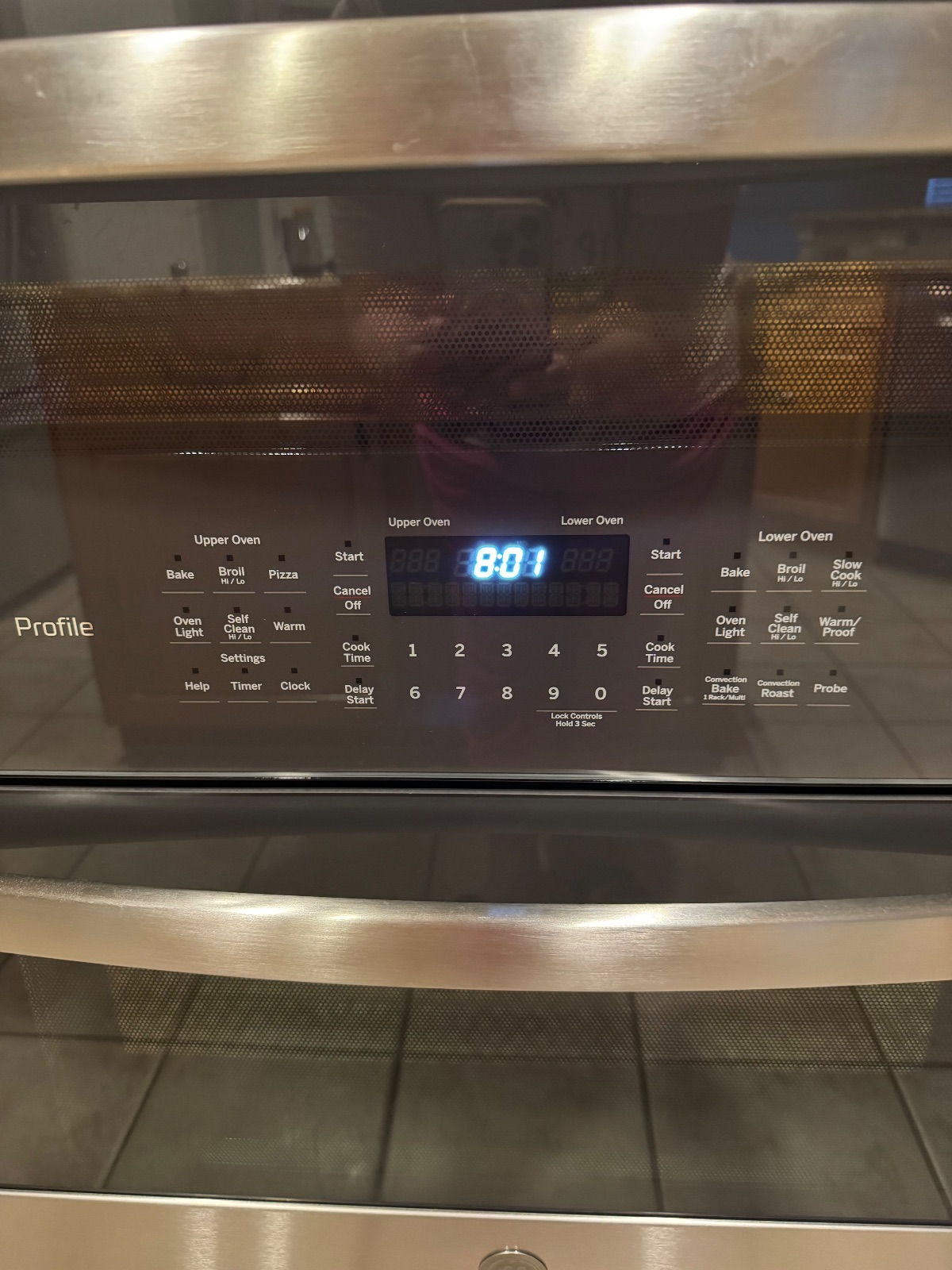 GE Profile Double Wall Oven, Electric Convection - Like New – Austin, TX, photo 2 of 4