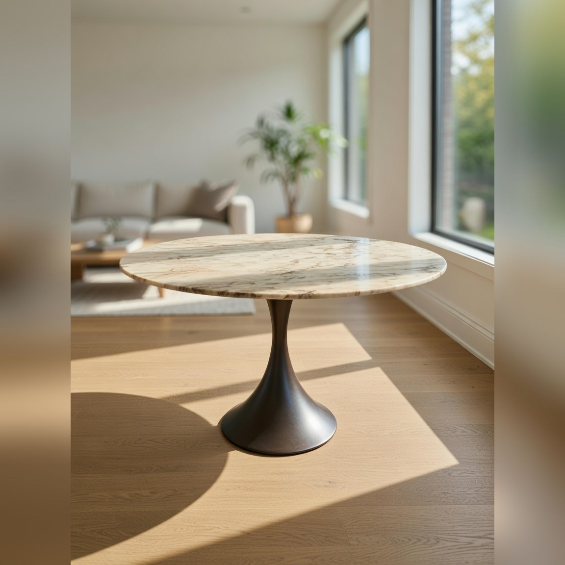 Gabby Cortez Marble Dining Table - Good - Westbury, NY