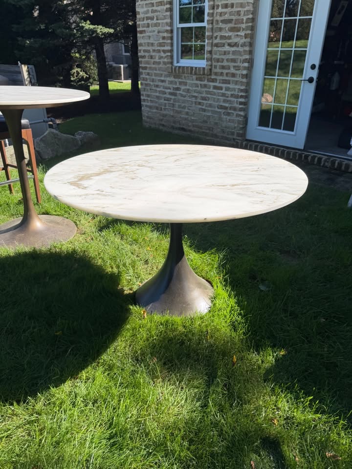 Gabby Cortez Marble Dining Table - Good - Westbury, NY, photo 4 of 5