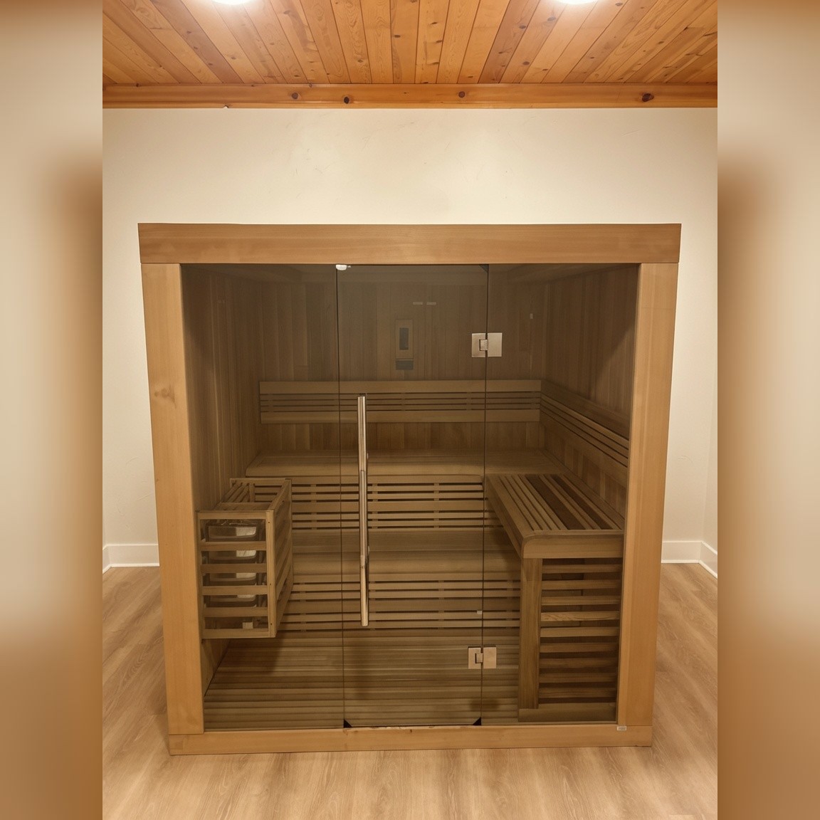 Golden Designs Osla Sauna, 5-6 Person with Bluetooth - Good – Cayuse, OR