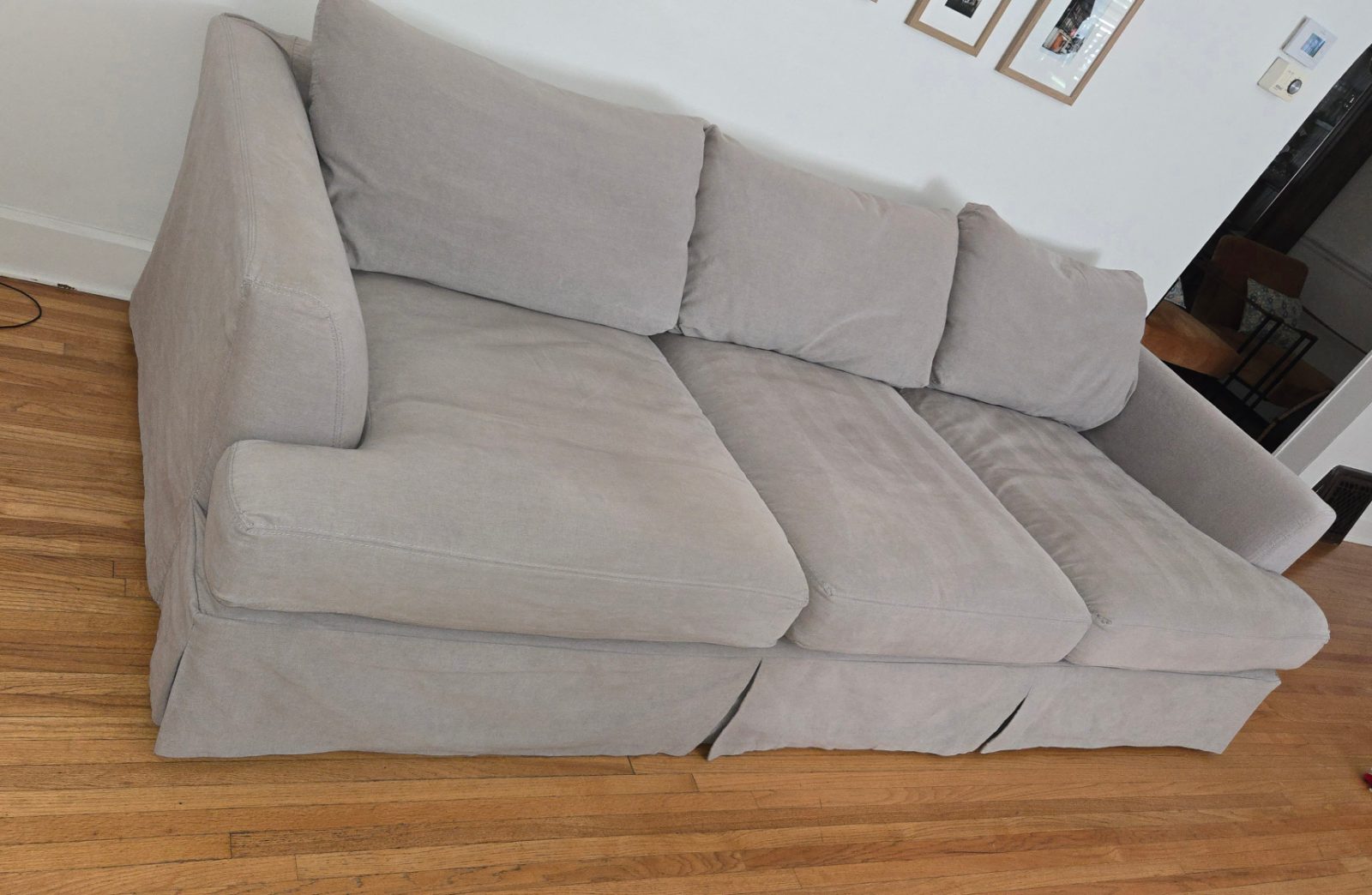 Arhaus Camden Grand Sofa - Good - Wichita, KS, photo 4 of 10