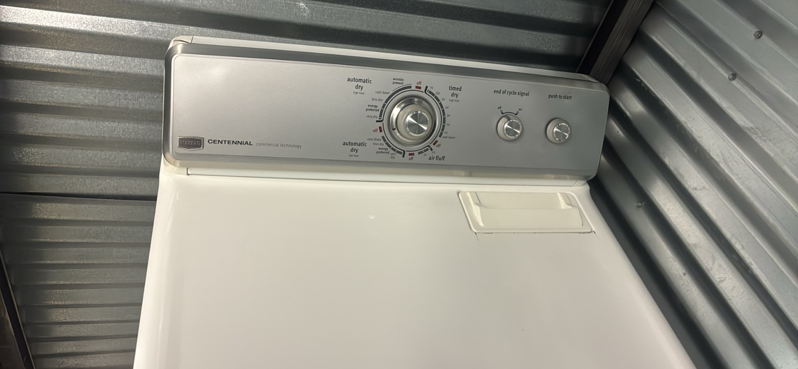 Haier Top Load Dryer - Like New - Madison Heights, MI, photo 4 of 5