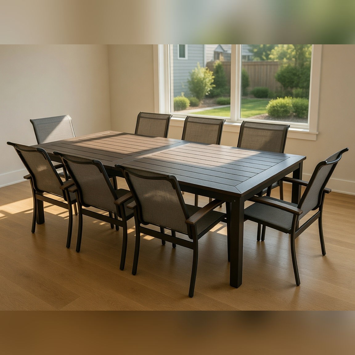 Telescope Casual 10ft MGP Patio Table and 8 Belle Isle Chairs - Like New - Oakland County, MI