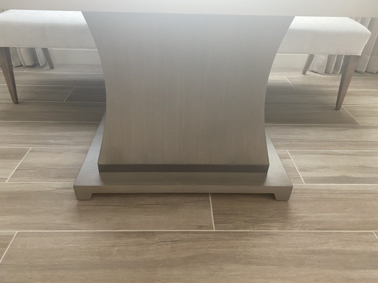 Custom Made Dining Table with Chairs and Bench - Like New - Gilbert, AZ, photo 4 of 4