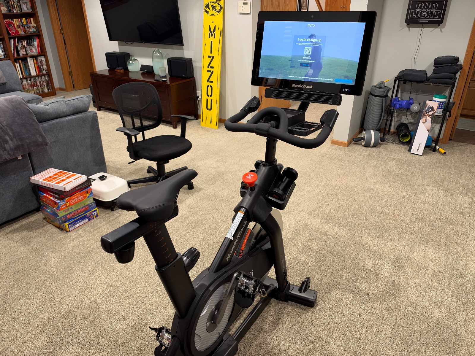 NordicTrack S22i Studio Cycle - Like New - Omaha, NE, photo 2 of 3