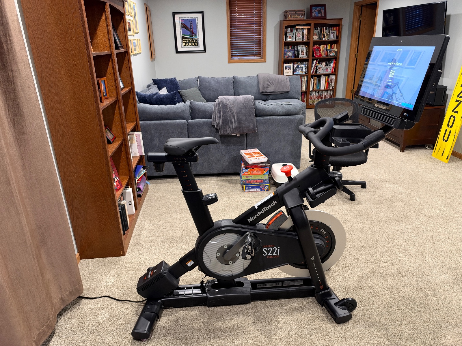 NordicTrack S22i Studio Cycle - Like New - Omaha, NE, photo 3 of 3
