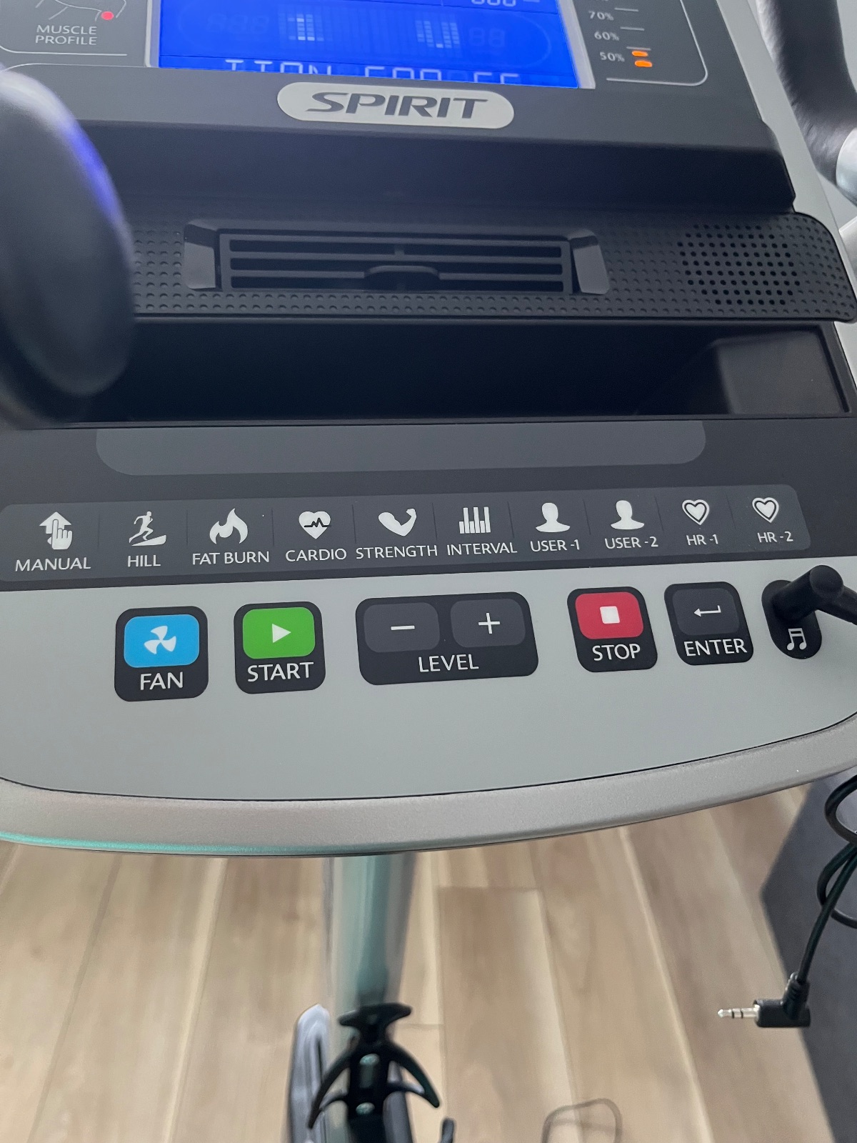 Spirit Stationary Bike - Excellent – Cedar Rapids, IA, photo 3 of 5