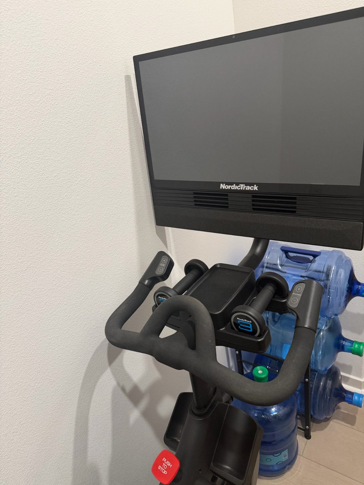 NordicTrack X24 Spin Bike, 24 Inch HD Touchscreen - Like New, photo 4 of 7