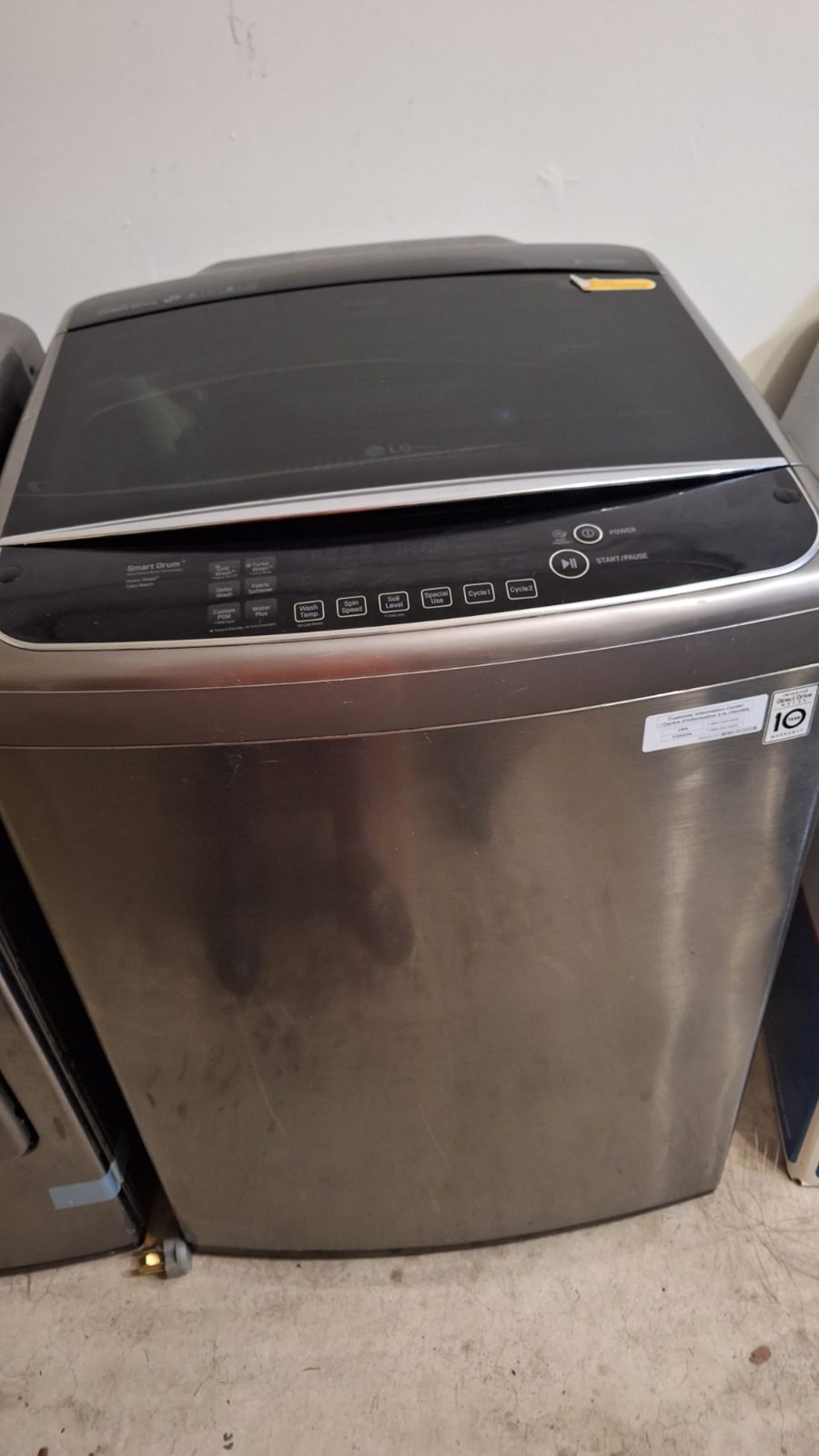 Washer and Dryer *side by Side* LG 2017 Model - Good - Piqua, OH, photo 3 of 5