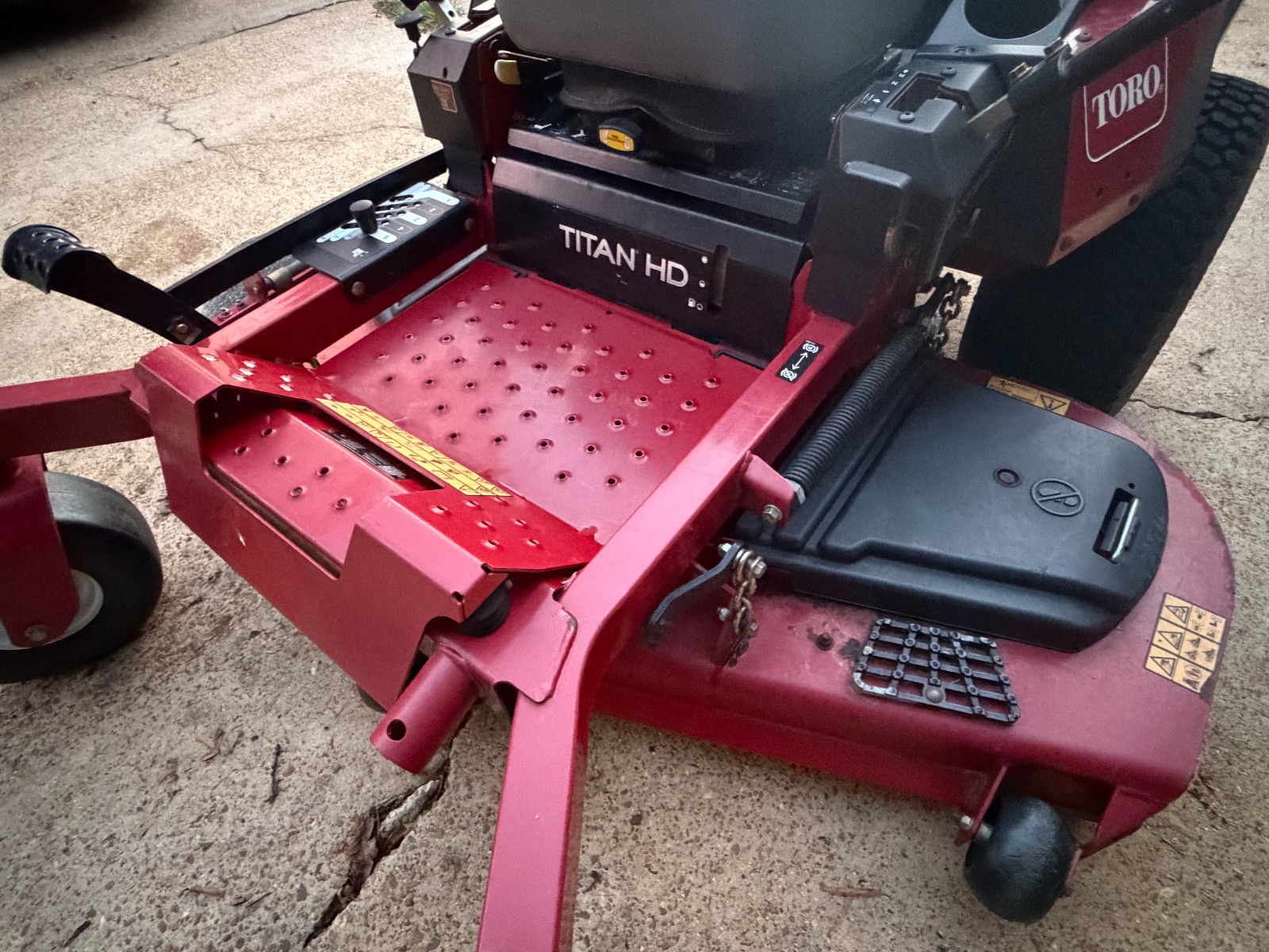 Toro Titan HD Series 60” Commercial Mower - Good - West Point, MS, photo 2 of 8