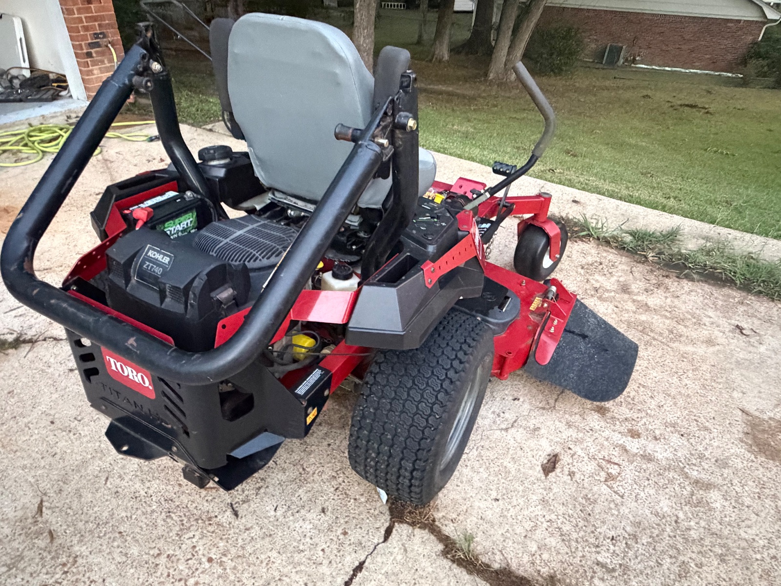 Toro Titan HD Series 60” Commercial Mower - Good - West Point, MS, photo 3 of 8