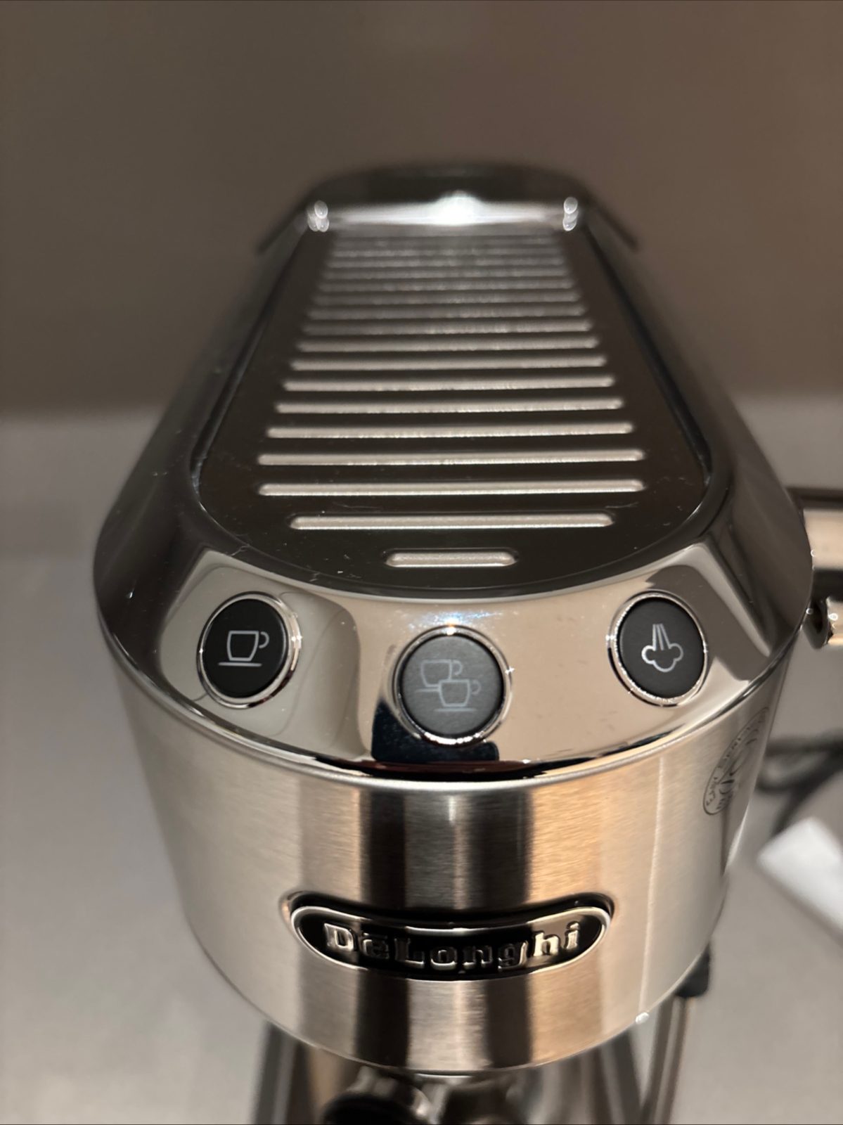 De'Longhi Dedica Arte EC885M Silver Espresso Machine - Like New - New York, NY, photo 8 of 12