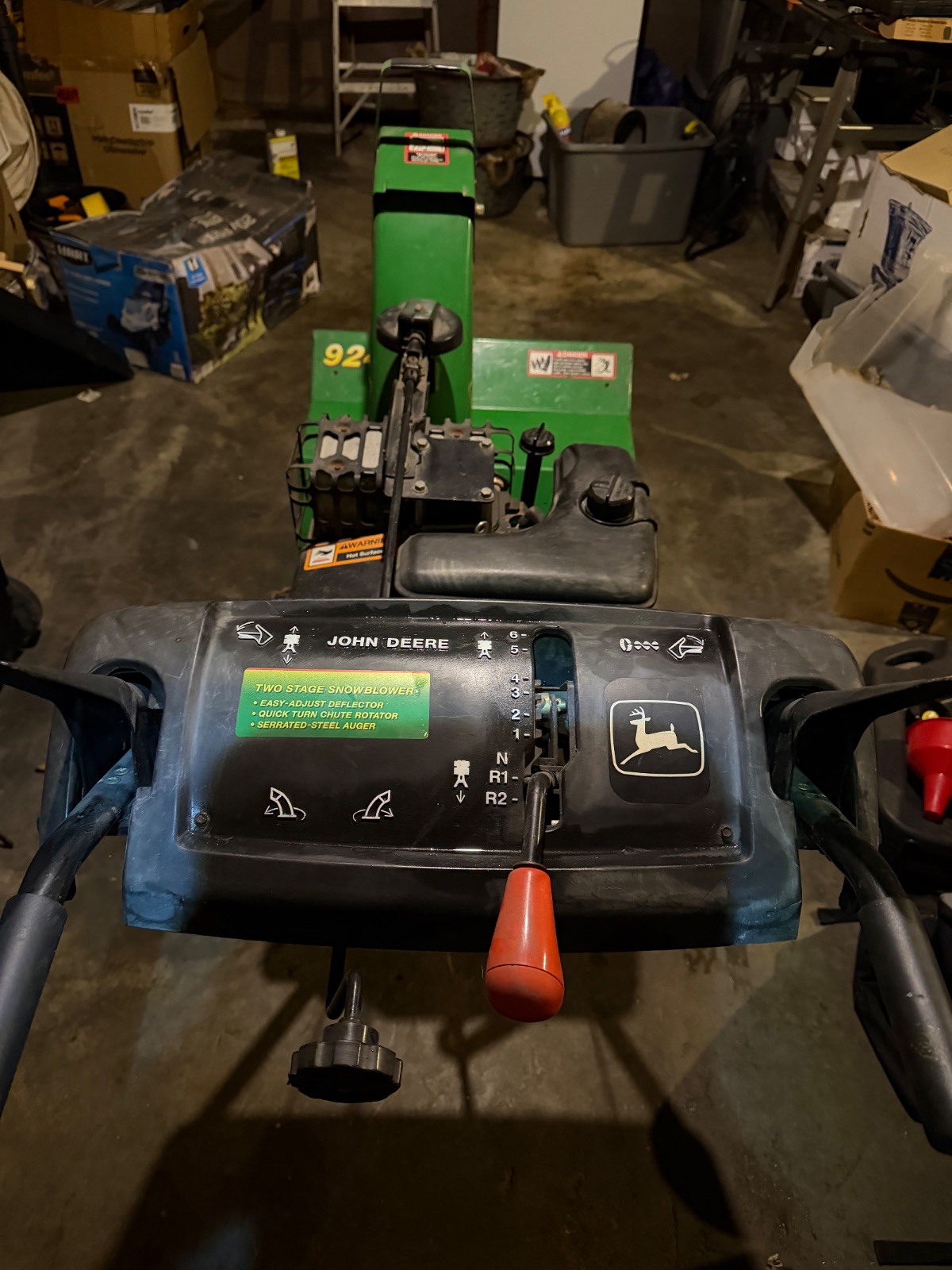 John Deere 924DE 24-inch Two-stage Snowblower - Good - Newton, IA, photo 2 of 4