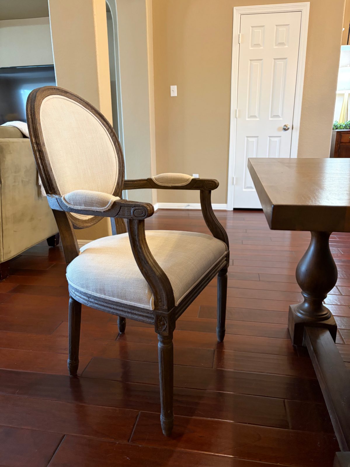Restoration Hardware Dining Table and Chairs Seats 8 - Like New - Klein, TX, photo 6 of 10