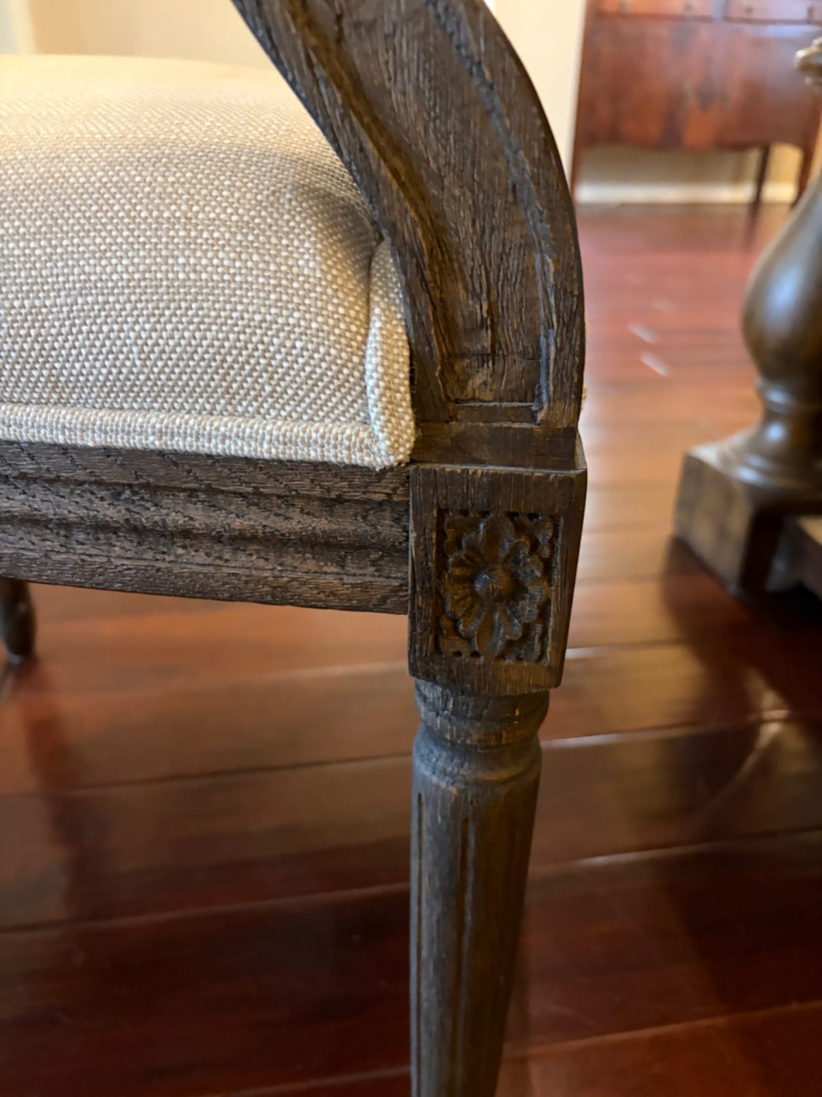Restoration Hardware Dining Table and Chairs Seats 8 - Like New - Klein, TX, photo 7 of 10