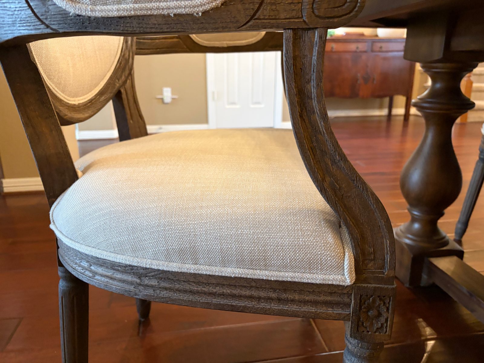 Restoration Hardware Dining Table and Chairs Seats 8 - Like New - Klein, TX, photo 8 of 10