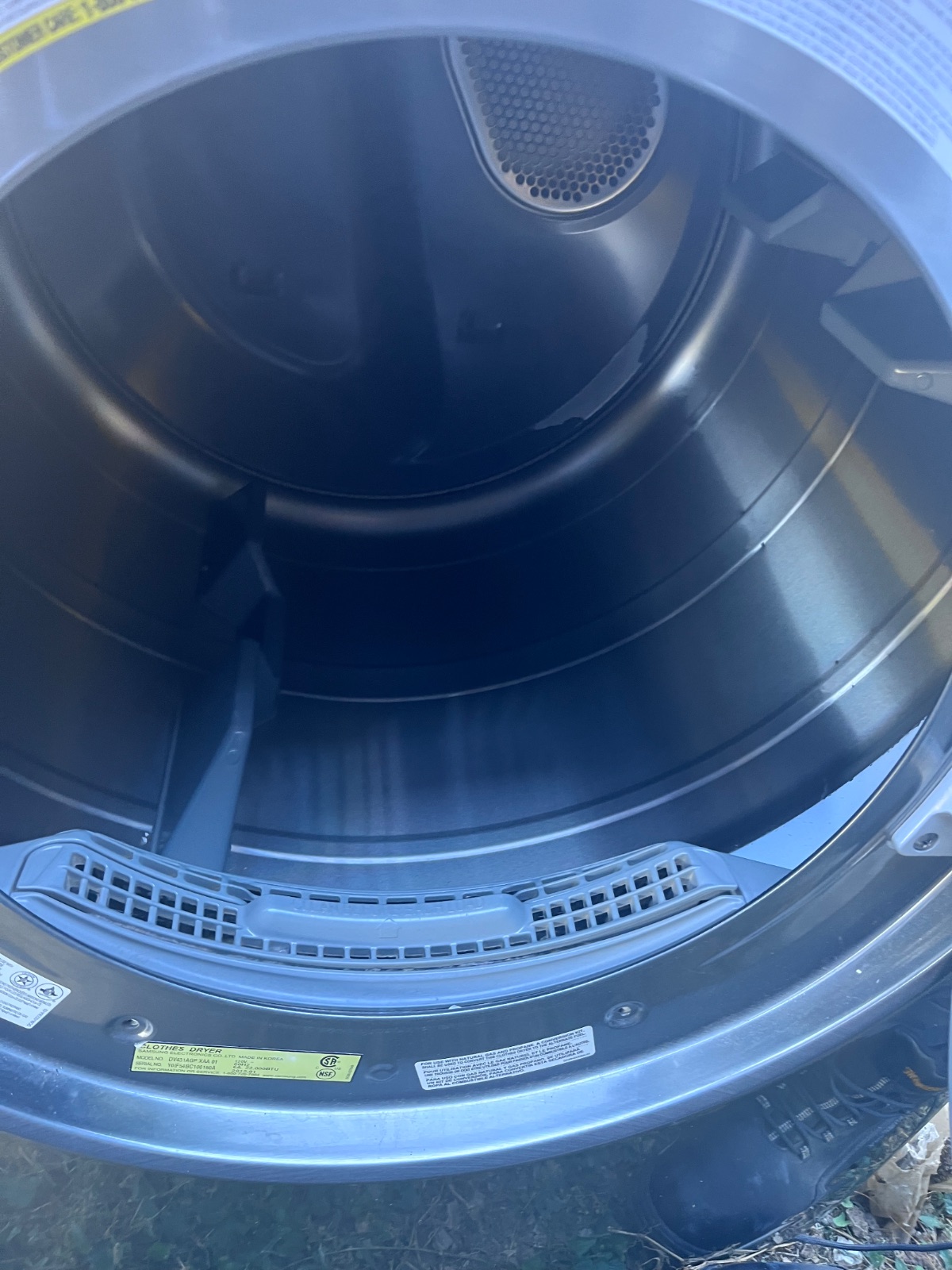 Samsung Front Load Dryer - Like New - St. Louis, MO, photo 2 of 7